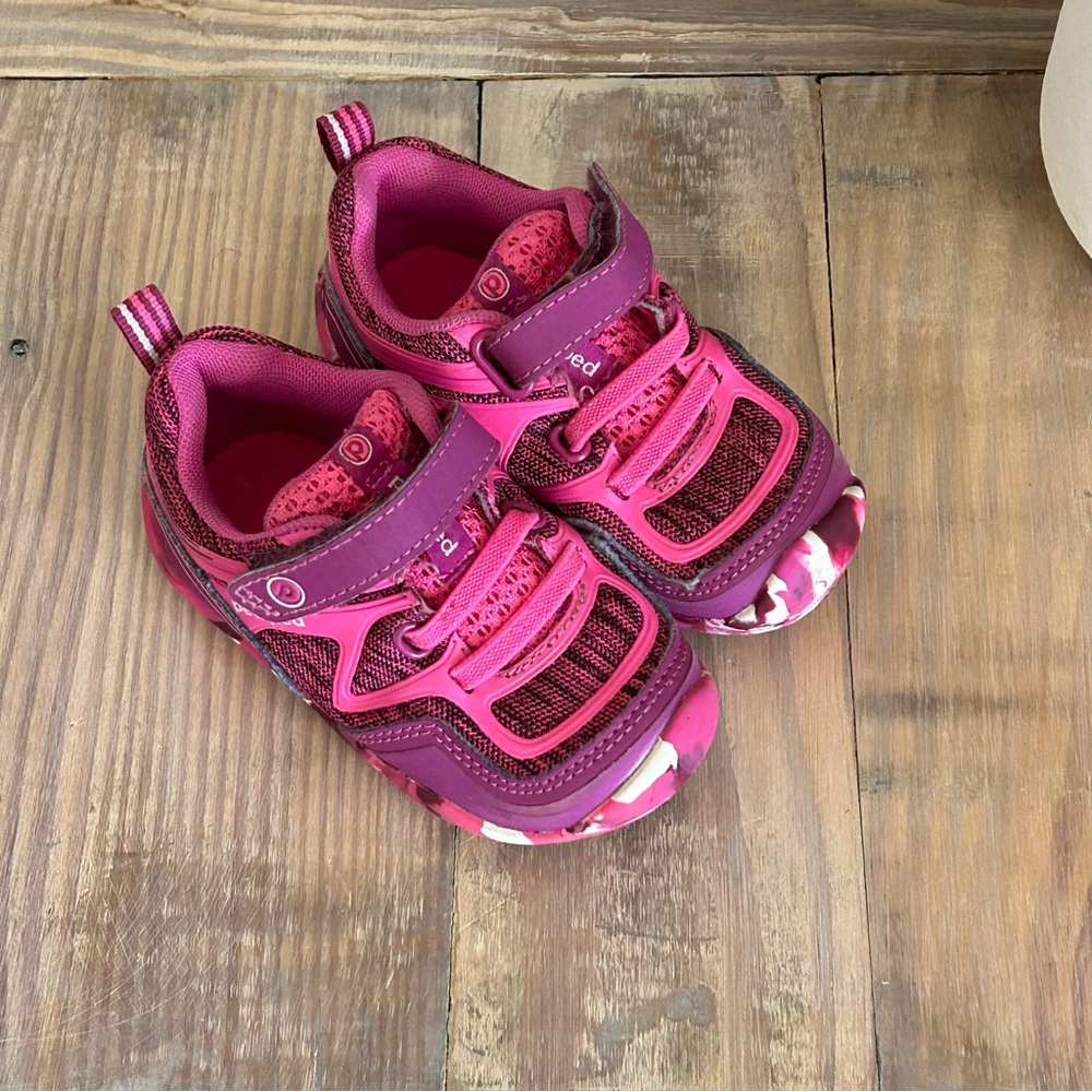 Pediped Baby Girl’s Pink Sneakers 🩷